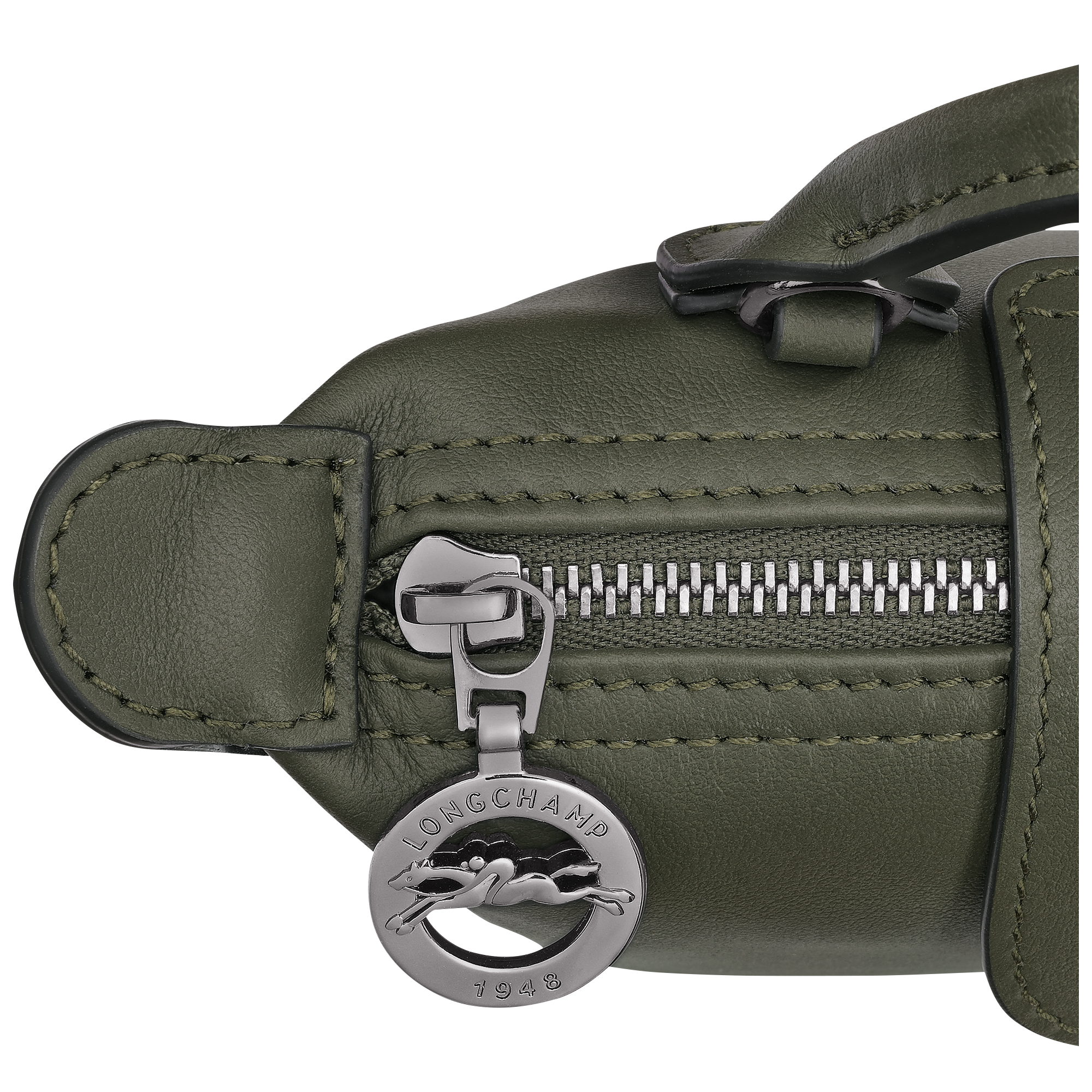 Túi Longchamp Le Pliage Xtra XS Pouch 'Fir' 34205987549 - Ảnh 6