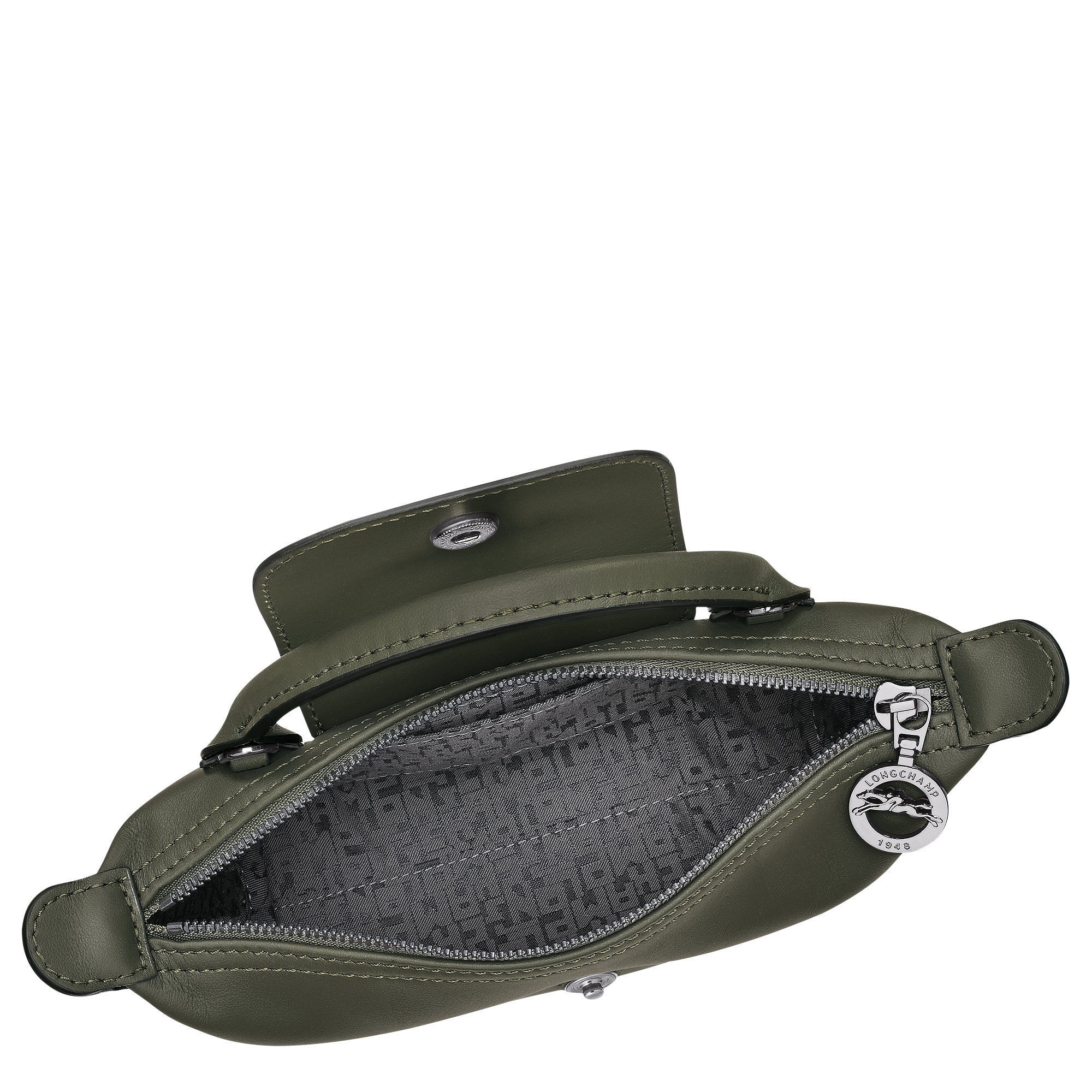 Túi Longchamp Le Pliage Xtra XS Pouch 'Fir' 34205987549 - Ảnh 5