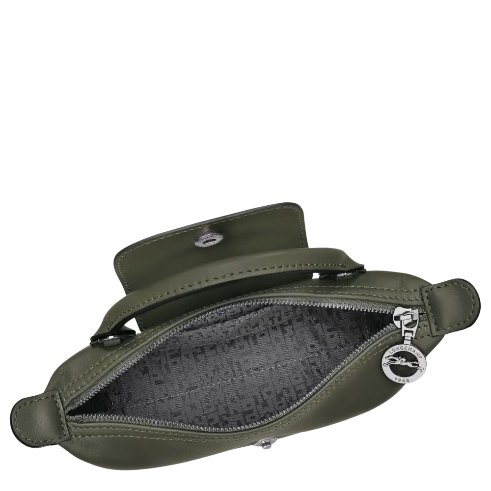 Túi Longchamp Le Pliage Xtra XS Pouch 'Fir' 34205987549 - Ảnh 5