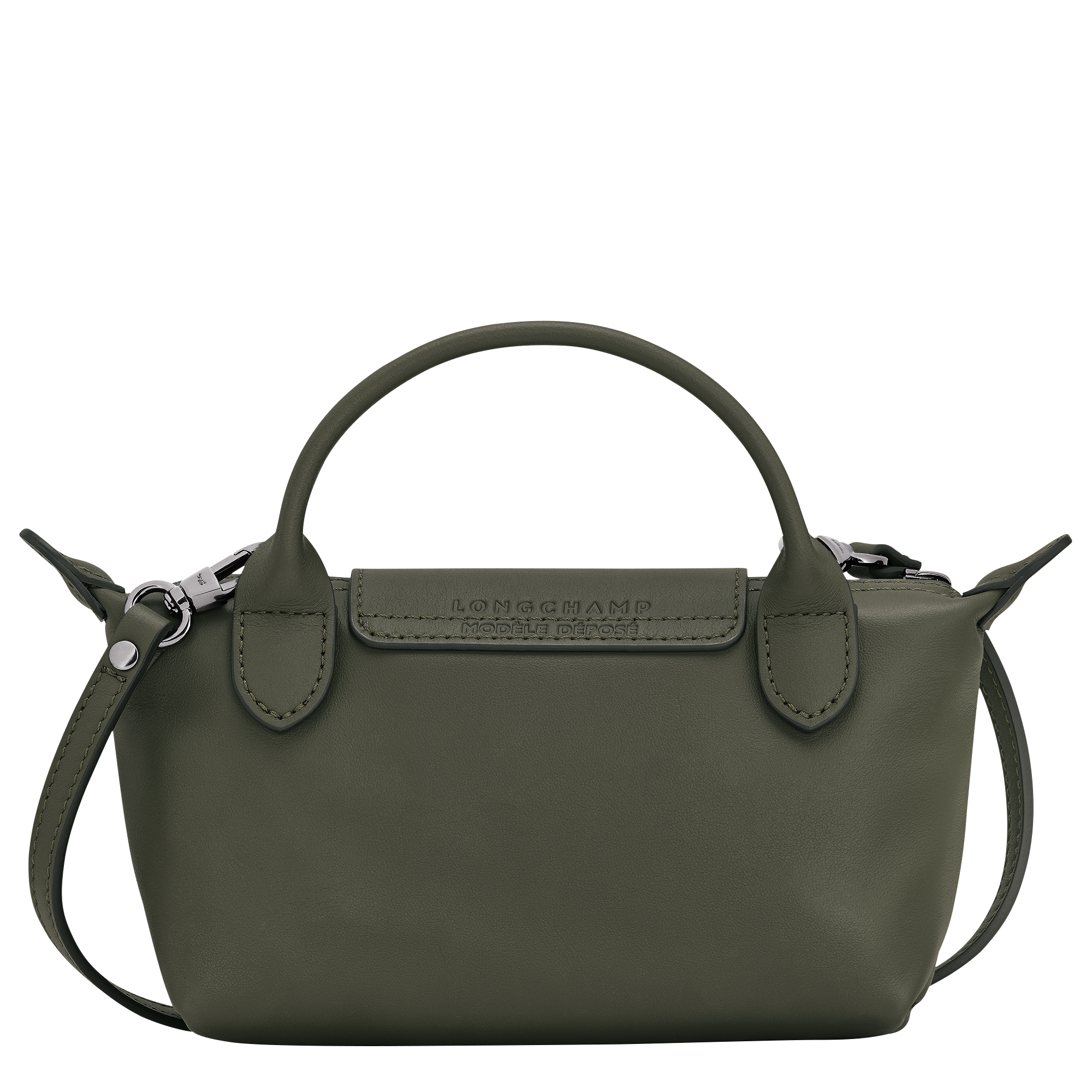 Túi Longchamp Le Pliage Xtra XS Pouch 'Fir' 34205987549 - Ảnh 4