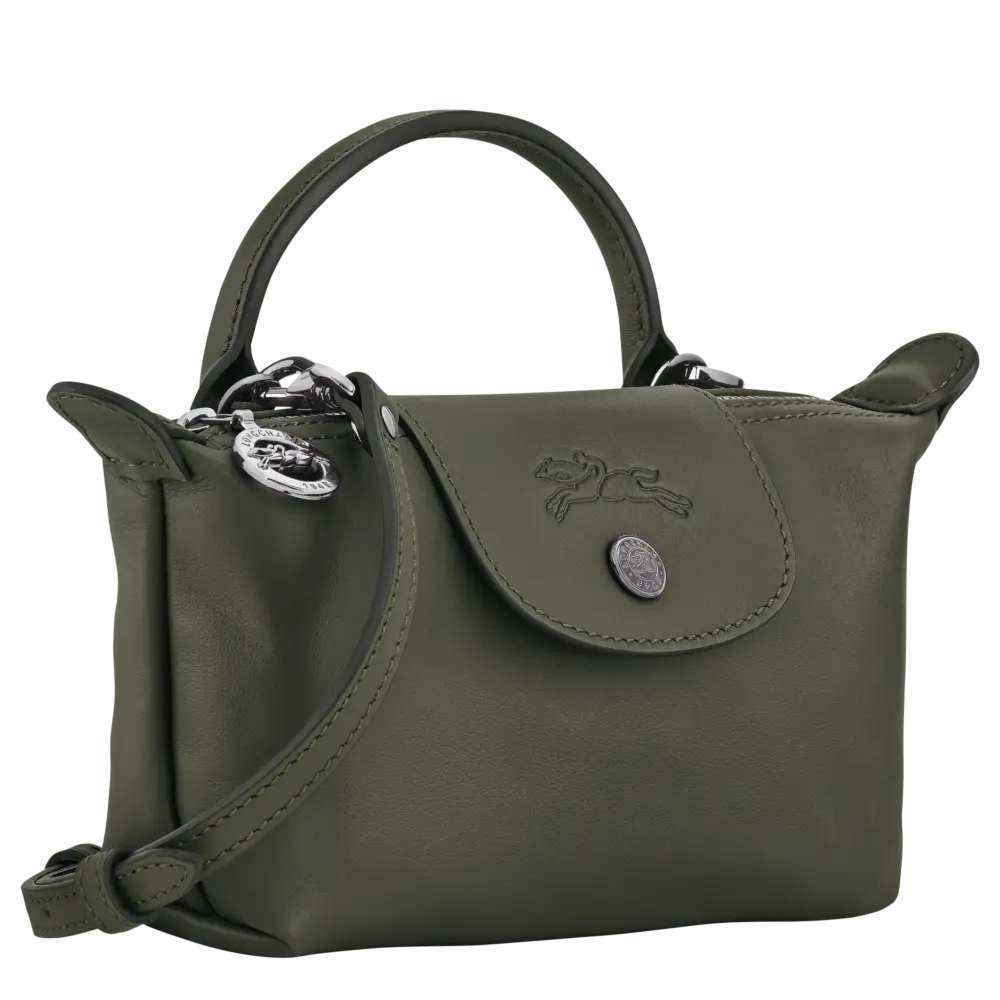 Túi Longchamp Le Pliage Xtra XS Pouch 'Fir' 34205987549 - Ảnh 3