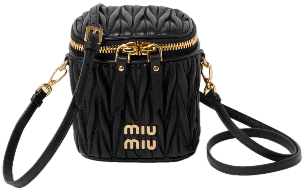 Túi Miu Miu Matelassé Micro Bag 'Black' 5NR018-2FPP-F0002