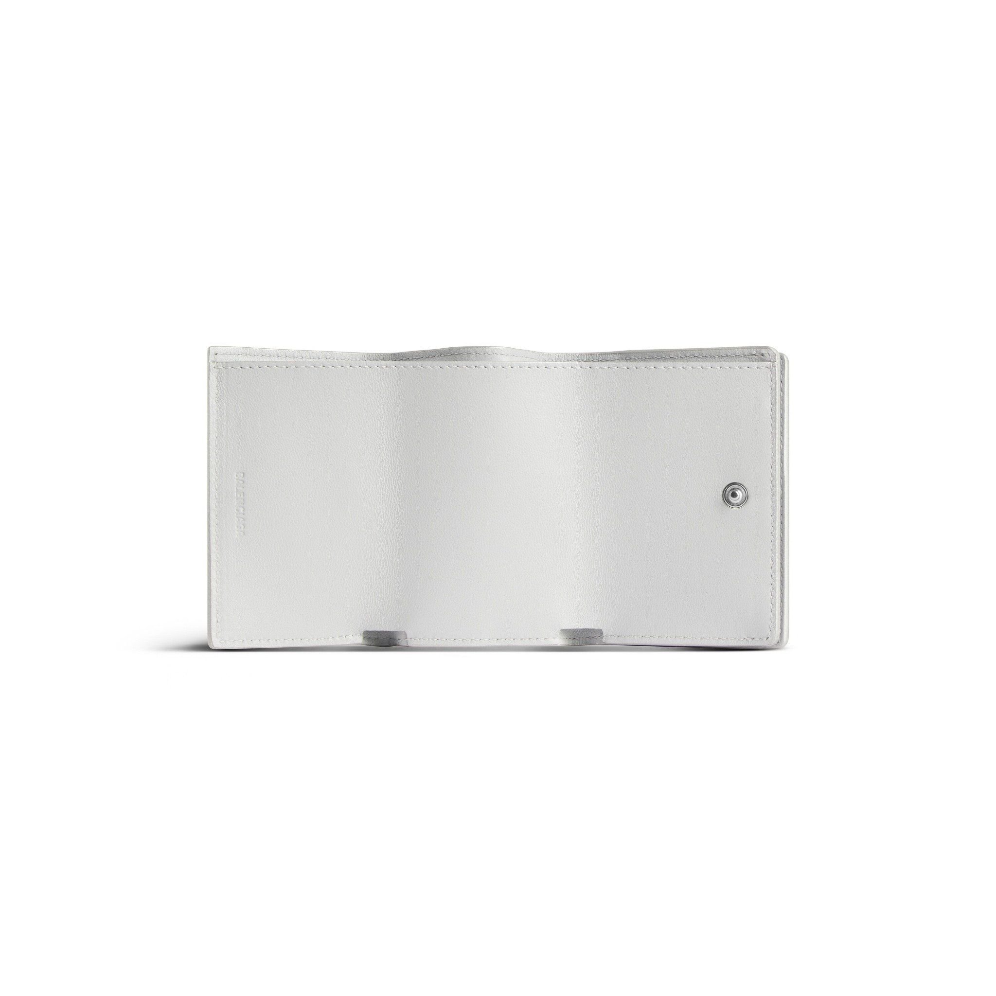 Ví Balenciaga Le City Mini Wallet 'Silver' 8106692ABMY8122 - Ảnh 4