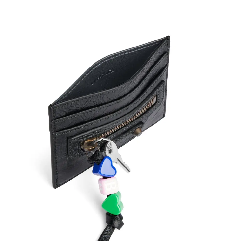 Ví Balenciaga Le City Card Holder 'Black' 8106062ACAT1000 - Ảnh 3