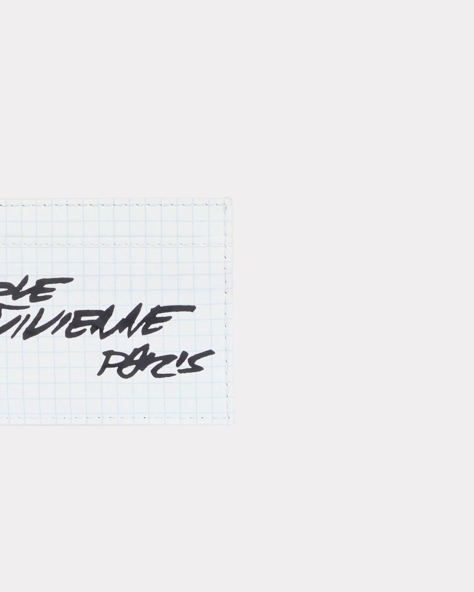 Alternative view of Ví Kenzo x Futura 2000 Card Holder 'White' FF62PM100L07-01