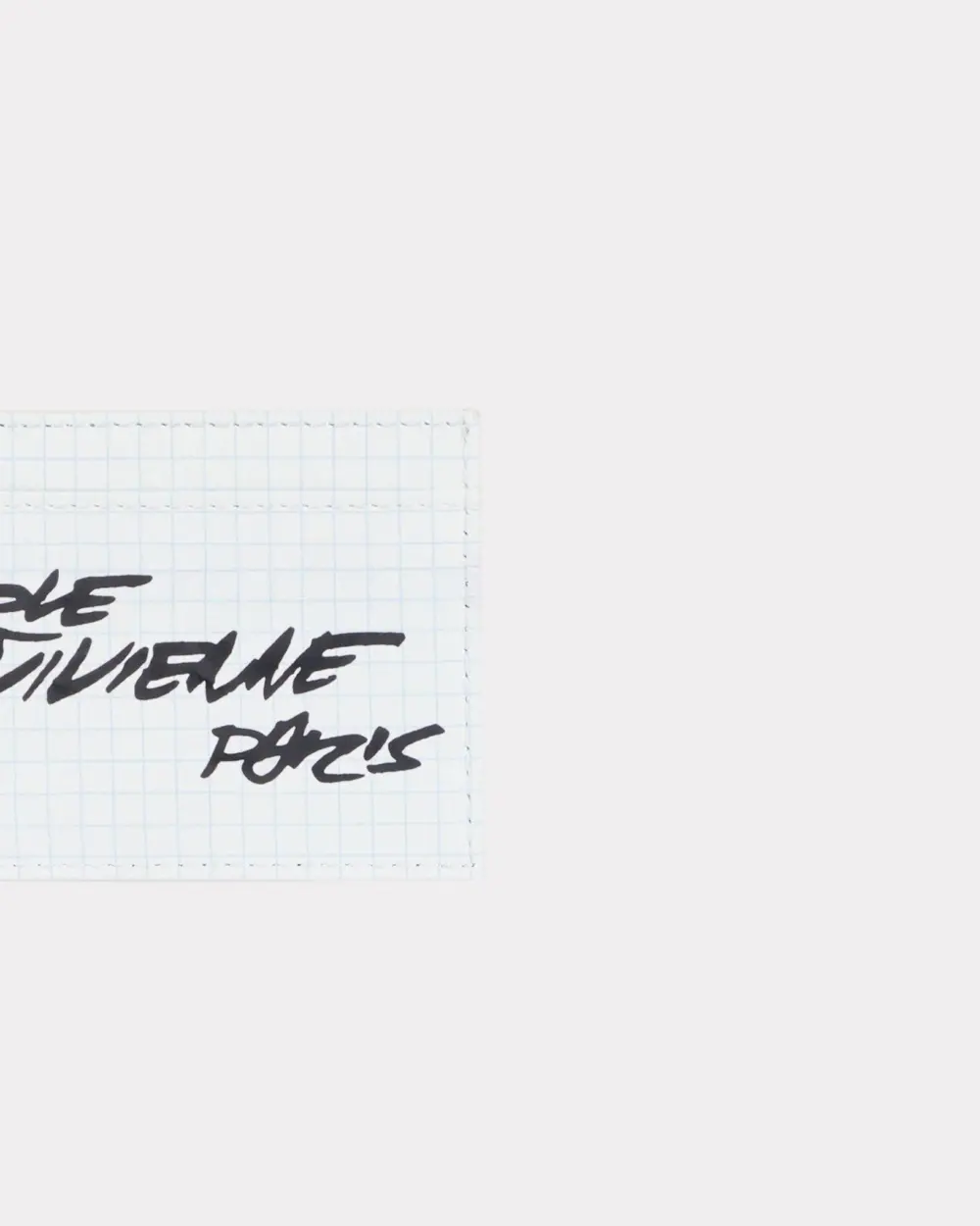 Alternative view of Ví Kenzo x Futura 2000 Card Holder 'White' FF62PM100L07-01