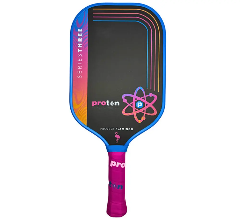 Vợt Pickleball Proton Series Three Flamingo 15mm ‘Blue Pink’