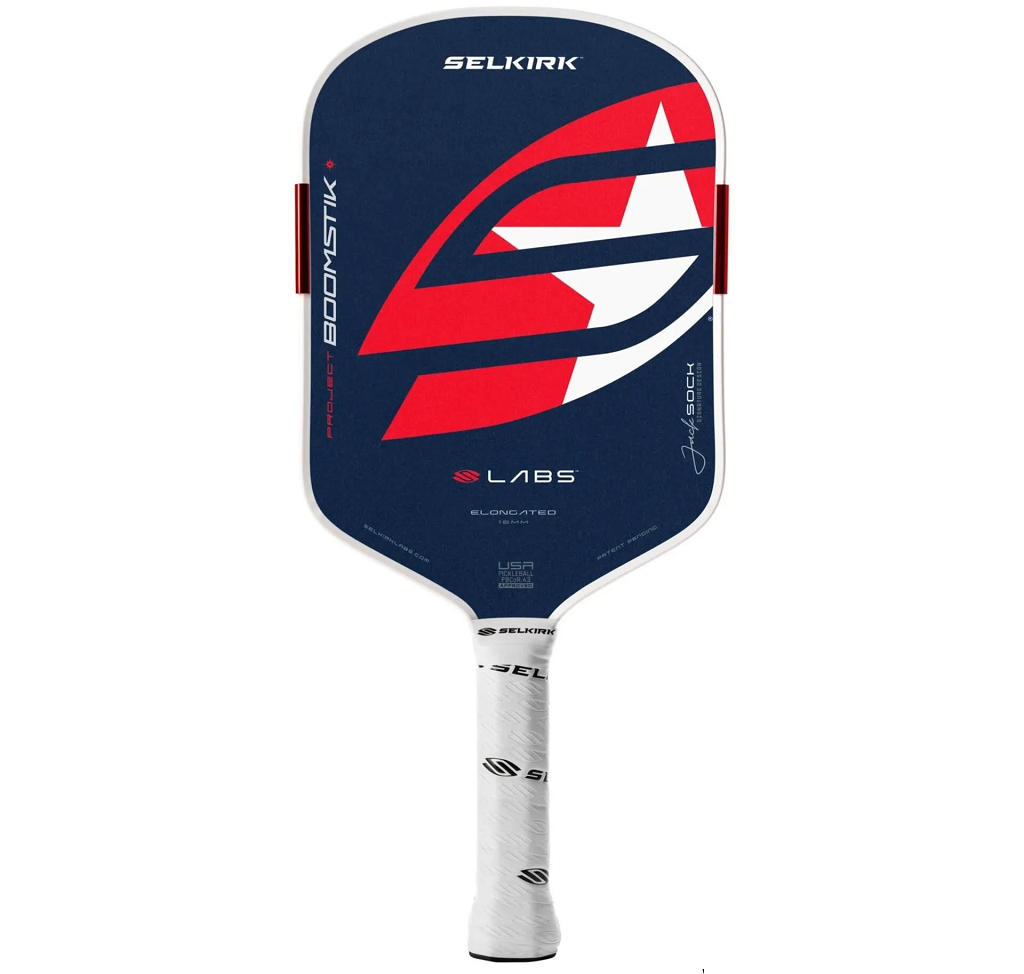 Vợt Pickleball Selkirk Boomstik Jack Sock Limited Edition ‘White Red’