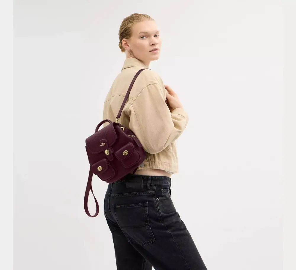 Alternative view of Balo Coach Hadley Backpack 'Maple' CBH09-IMORX
