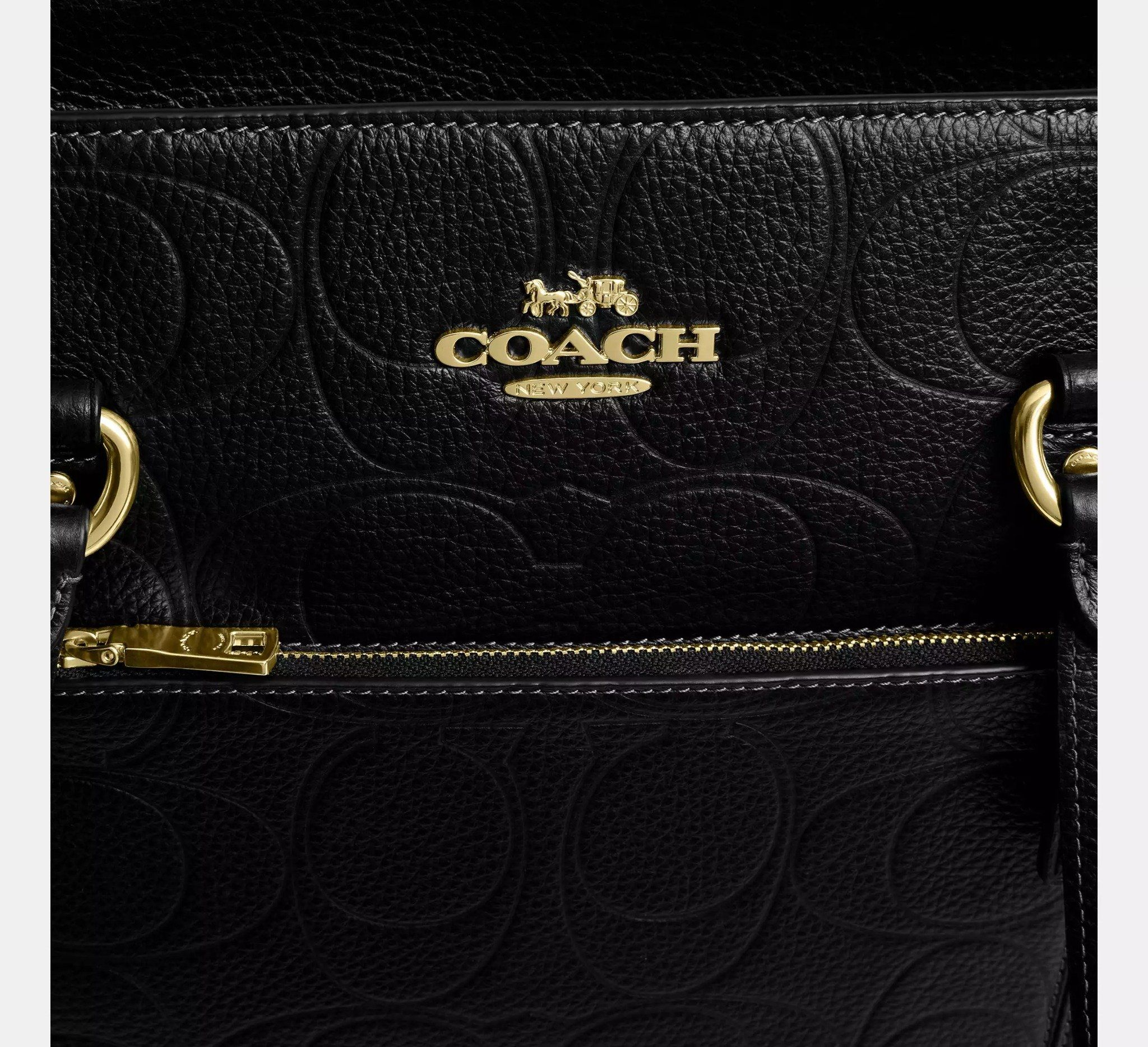 Túi Coach Station Tote Bag 'Black' CCD49-IMBLK - Ảnh 7