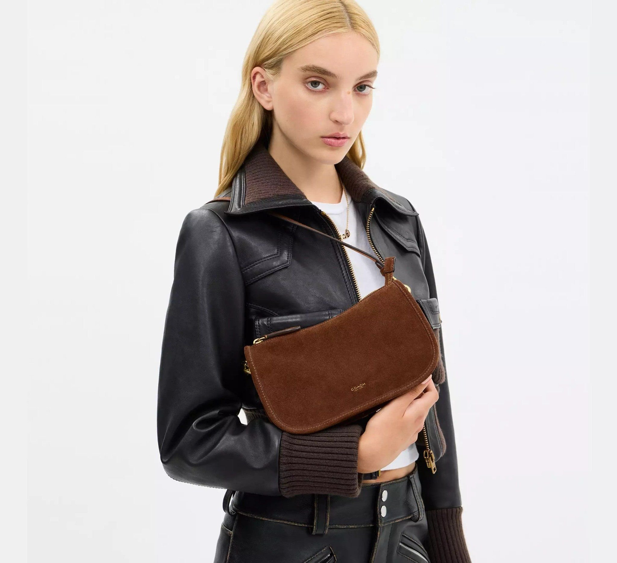 Túi Coach Waverly Bag 'Warm Brown' CCC37-B4WBR - Ảnh 4