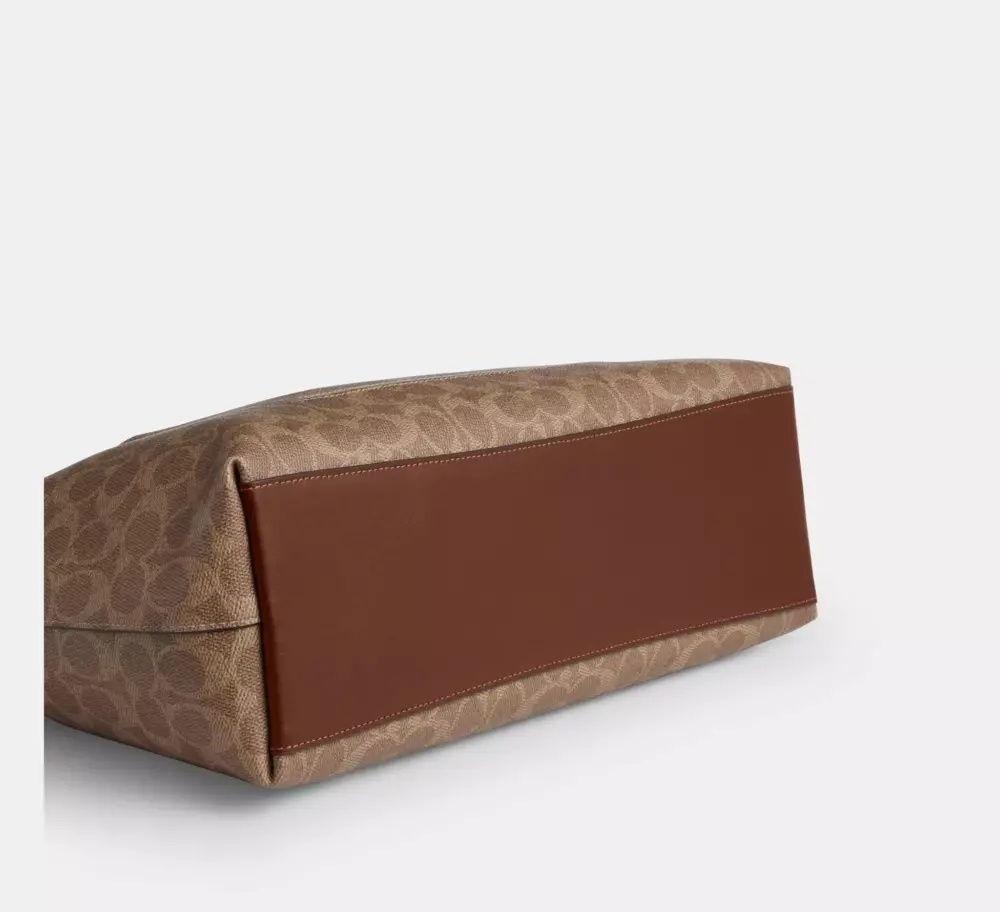 Túi Coach Station Tote Bag 'Brown' CCD69-IMXHE - Ảnh 6