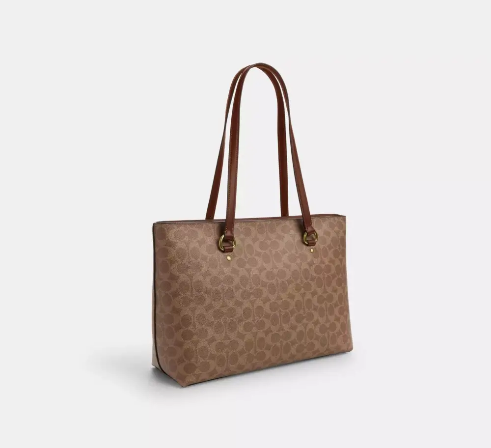 Túi Coach Station Tote Bag 'Brown' CCD69-IMXHE - Ảnh 3