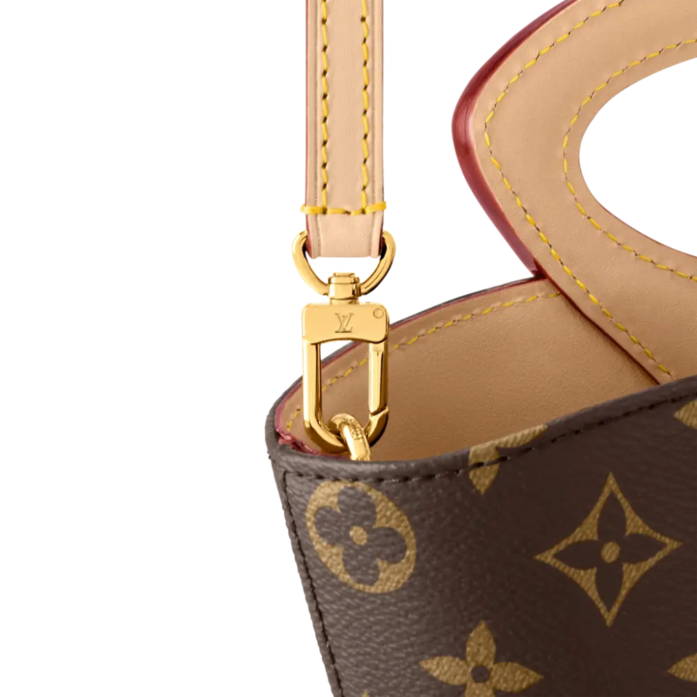 Túi Louis Vuitton Rivage BB Bag 'Brown' M14680 - Ảnh 4