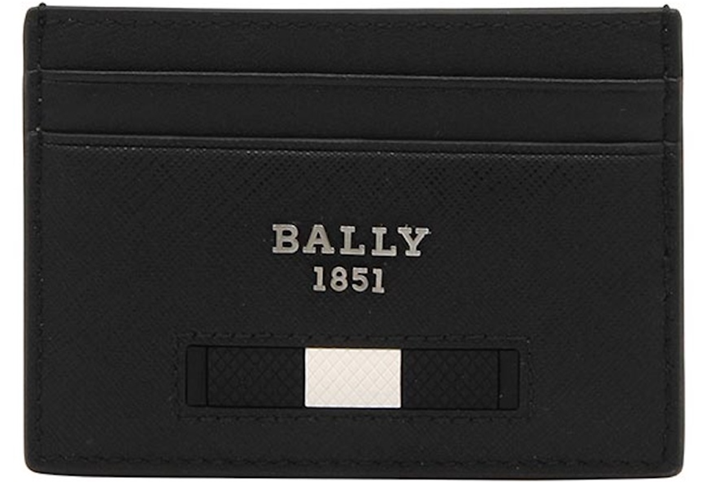 Ví Bally Leather Card holder 'Black' 60323125893F100