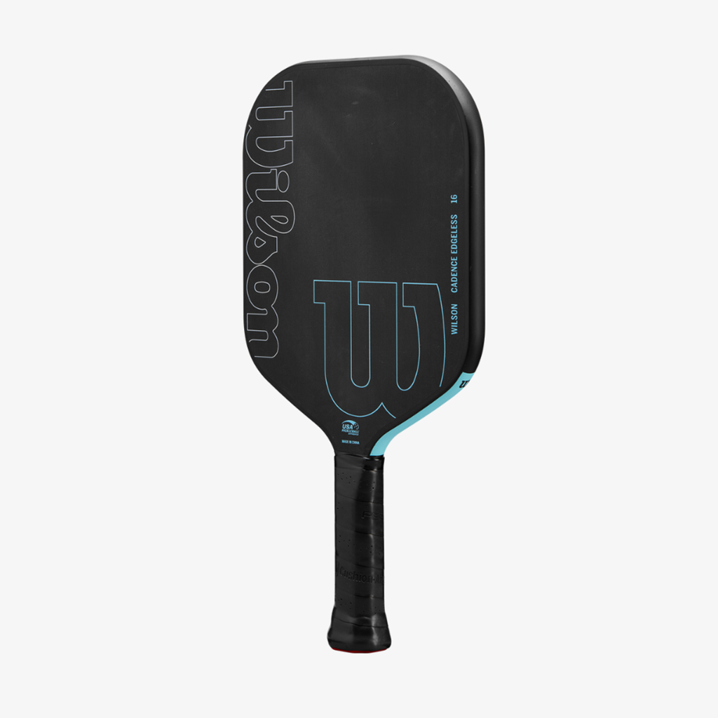 Wilson Pickleball Cadence Pro 16mm - Racchetta In Carbonio Con Punto Dolce Esteso - Colore Nero/Blu - Peso 277g