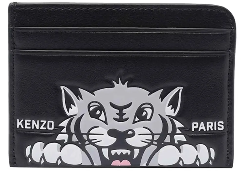 Ví Kenzo Varsity Cardholder 'Black' FF55PM600L4699