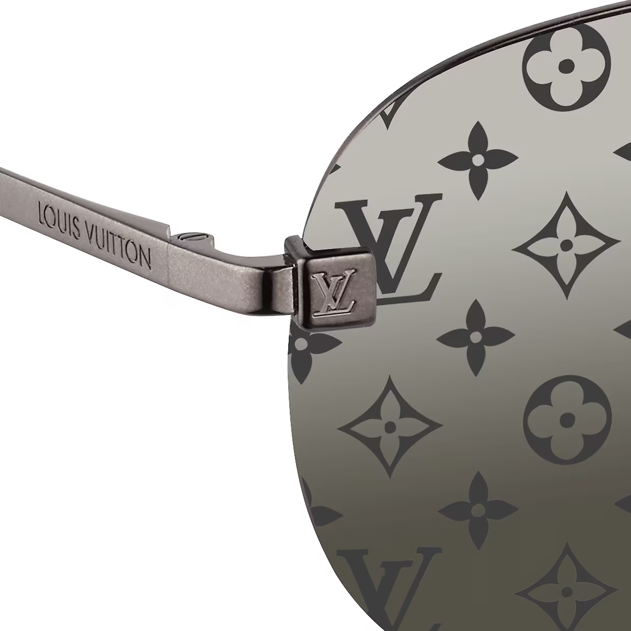 Kính Louis Vuitton Clockwise 'Dark Gun' Z1019E - Ảnh 5