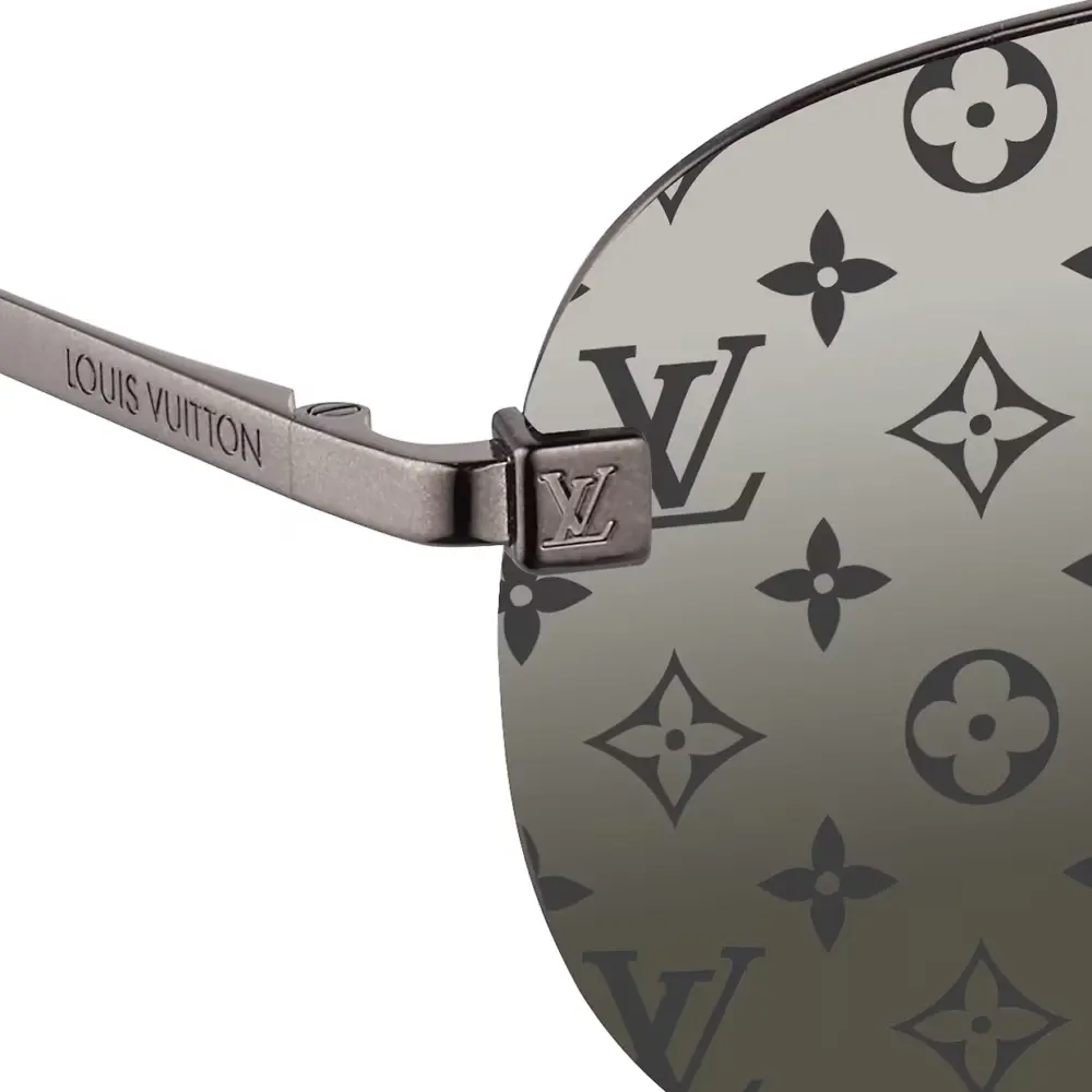 Kính Louis Vuitton Clockwise 'Dark Gun' Z1019E - Ảnh 5