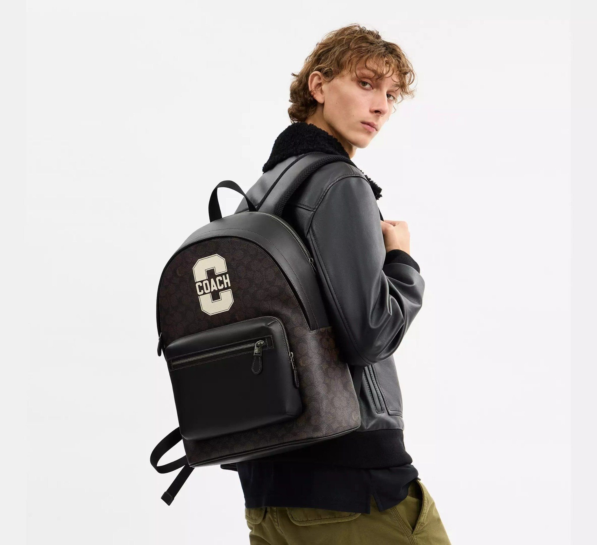 Balo Coach West Backpack 'Walnut' CCF67-QBWAN - Ảnh 3