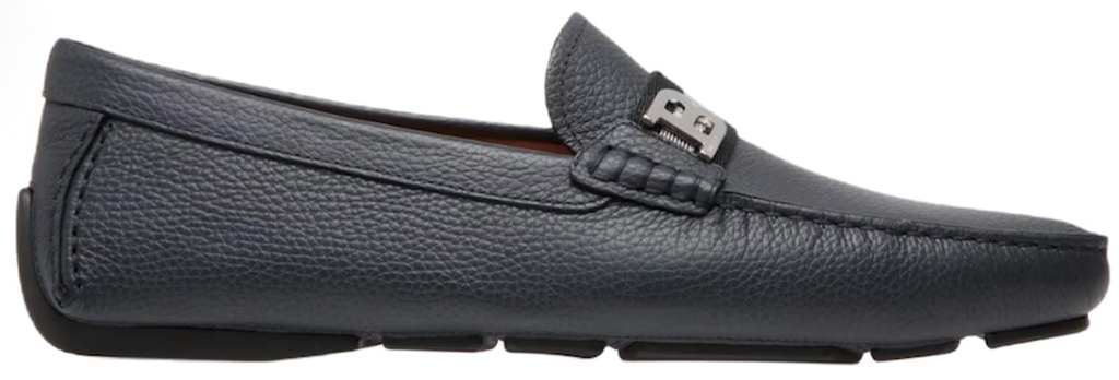 Giày Bally Wiliam Calf Grained 'Navy' 6301198