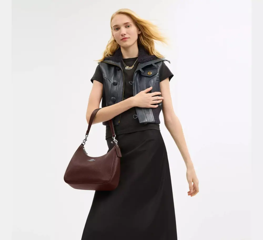 Alternative view of Túi Coach Teri Hobo Bag 'Maple' CV935-SVMPL