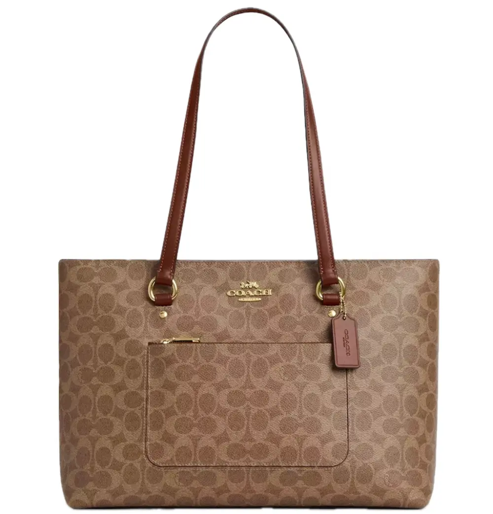 Túi Coach Station Tote Bag 'Brown' CCD69-IMXHE