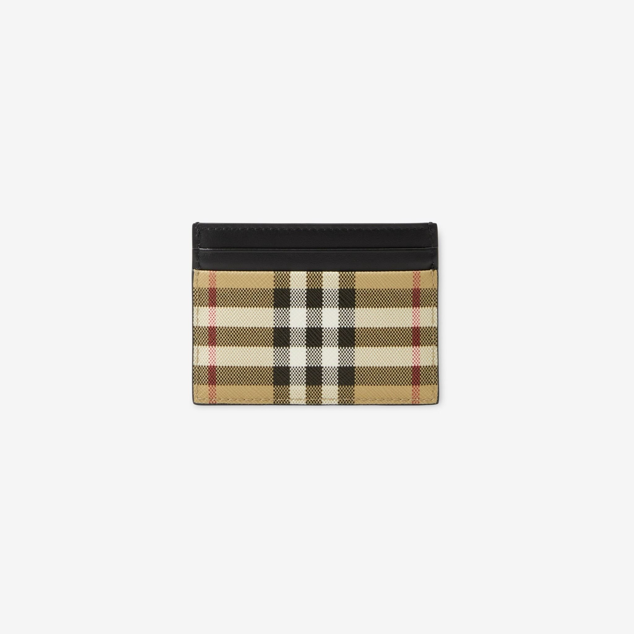 Ví Burberry Check Card Case 'Beige' 8069822 - Ảnh 3