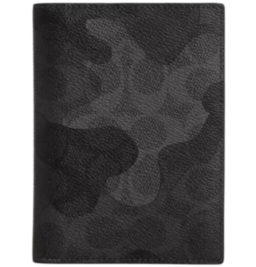 Ví Coach Passport Card Case 'Khaki' CX878-QBGRM