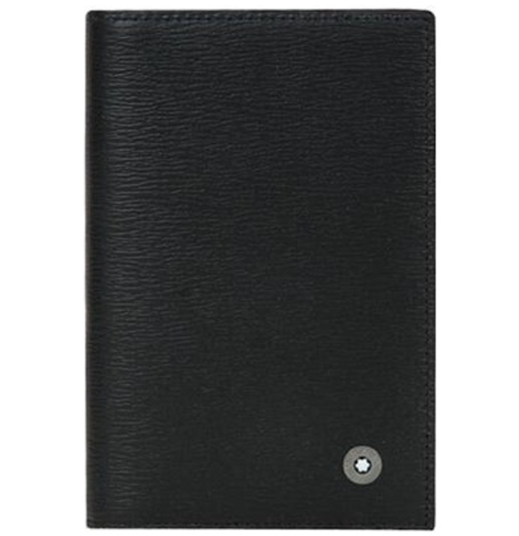 Ví MontBlanc Leather Card Holder 'Black' 38034