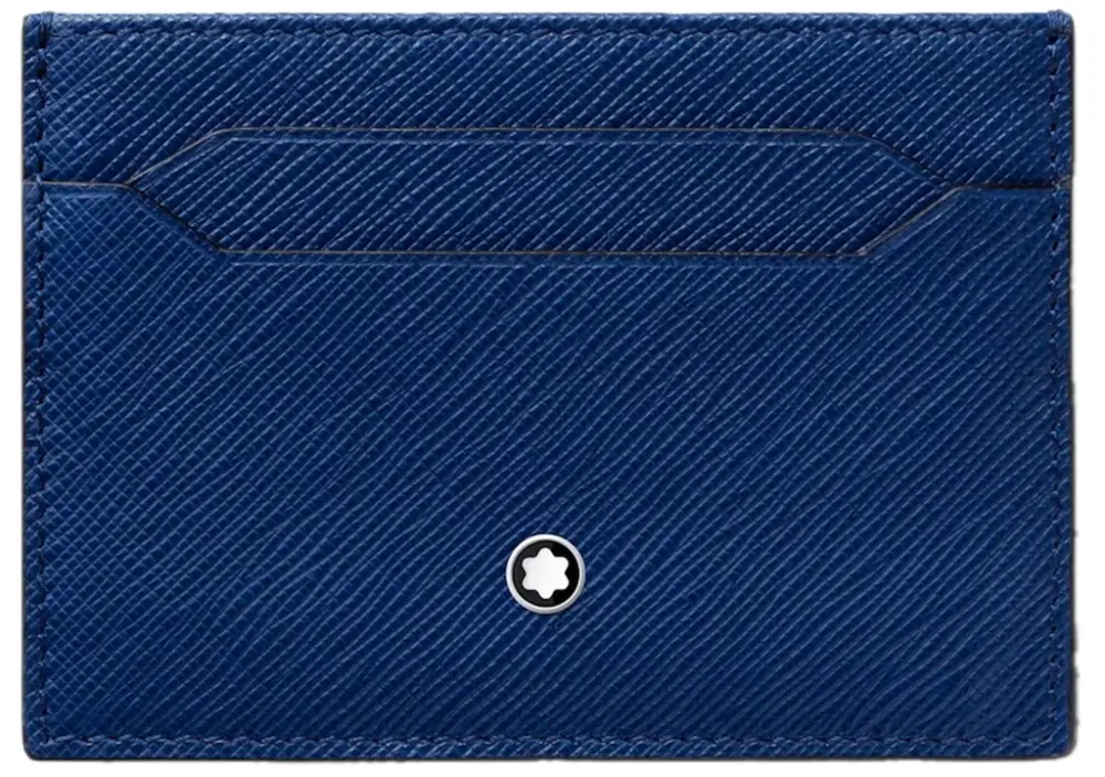 Ví MontBlanc Sartorial Card Holder 'Blue' 130814