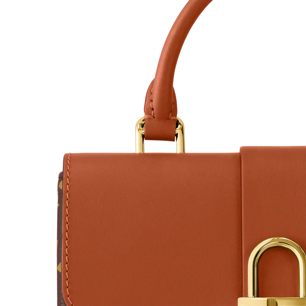 Túi Louis Vuitton Locky BB 'Caramel' M44654 - Ảnh 7