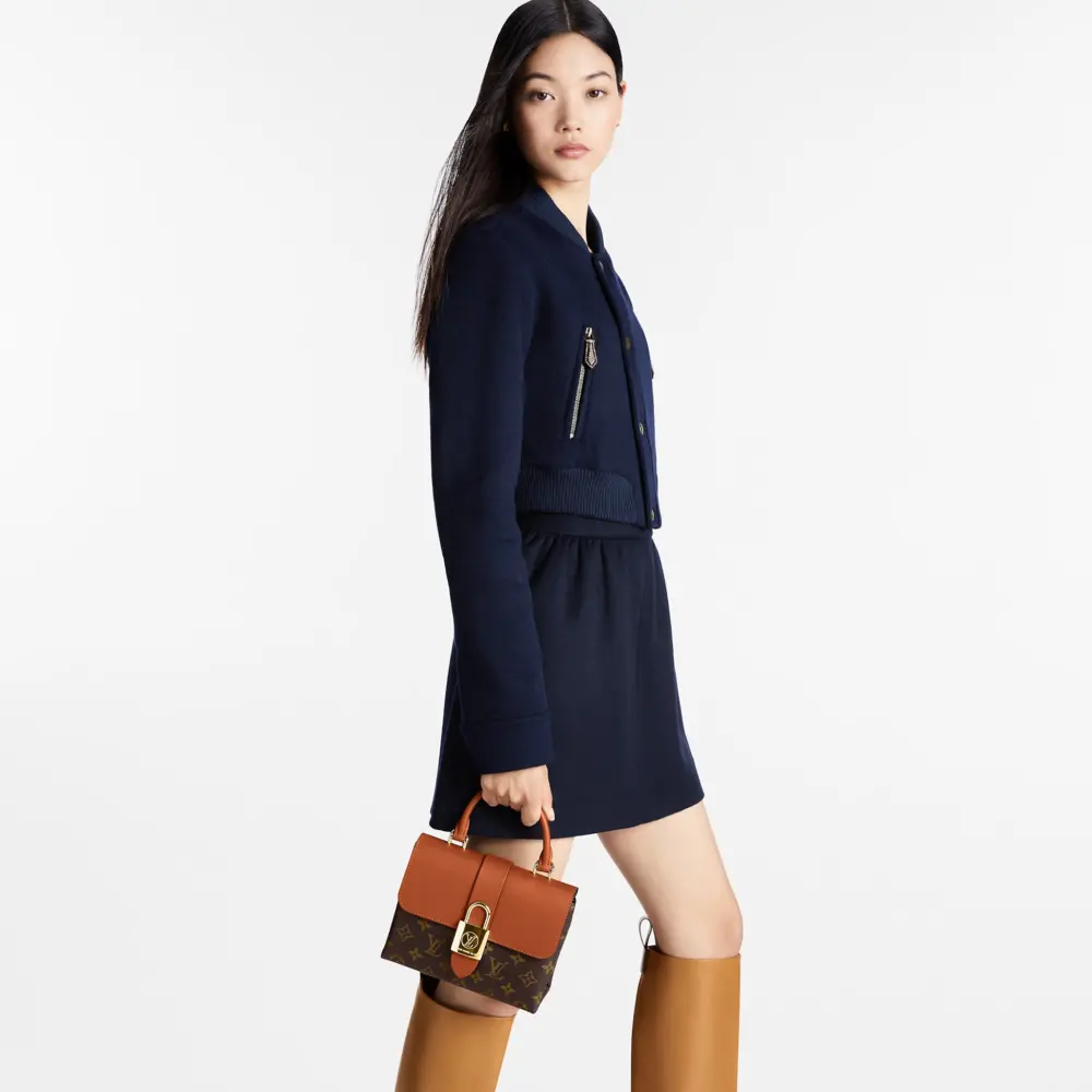Túi Louis Vuitton Locky BB 'Caramel' M44654 - Ảnh 2