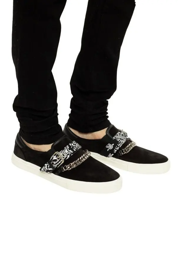 Giày Amiri Black Slip-on Shoes 'Black' Y0F23273SU - Ảnh 2