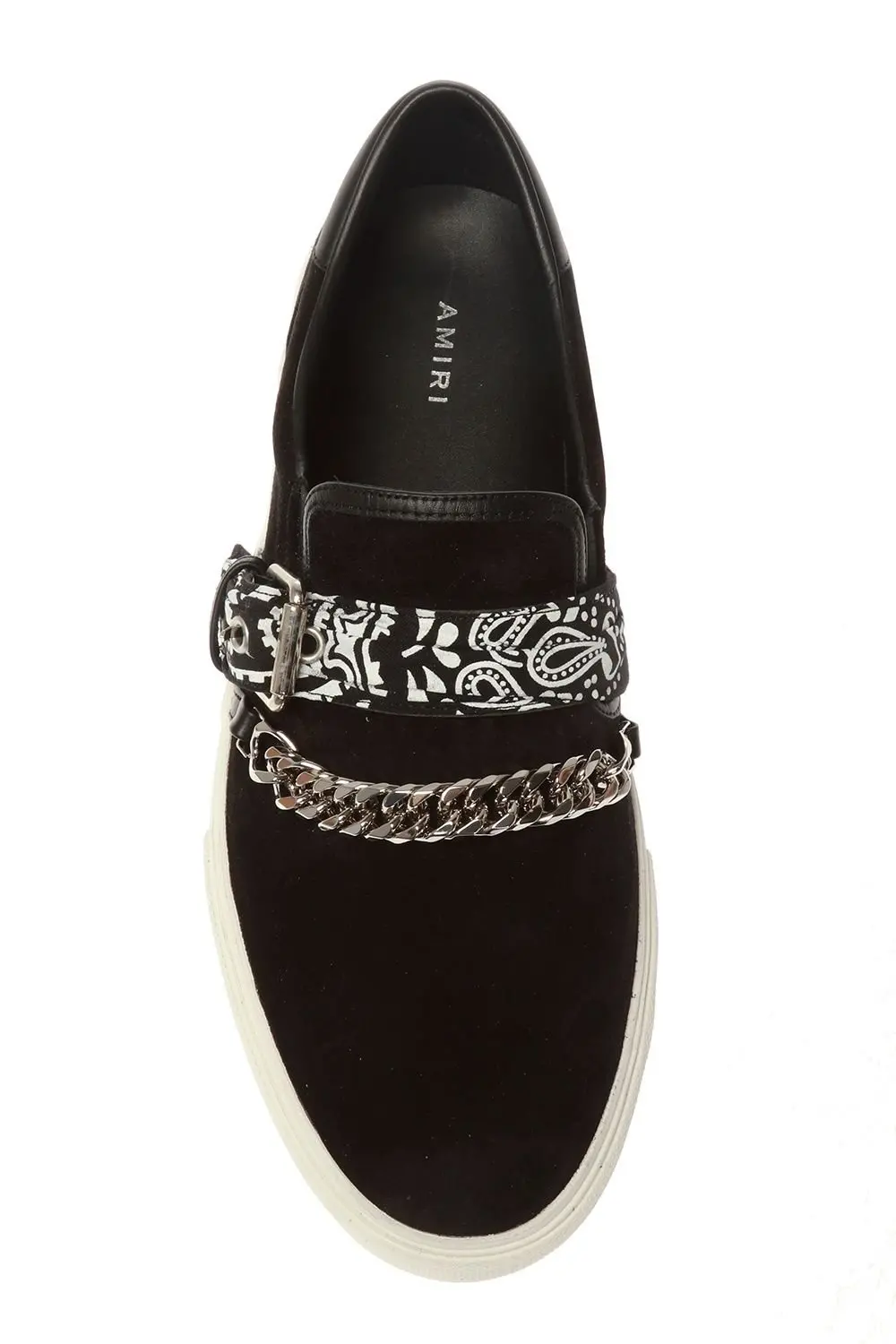 Giày Amiri Black Slip-on Shoes 'Black' Y0F23273SU - Ảnh 5