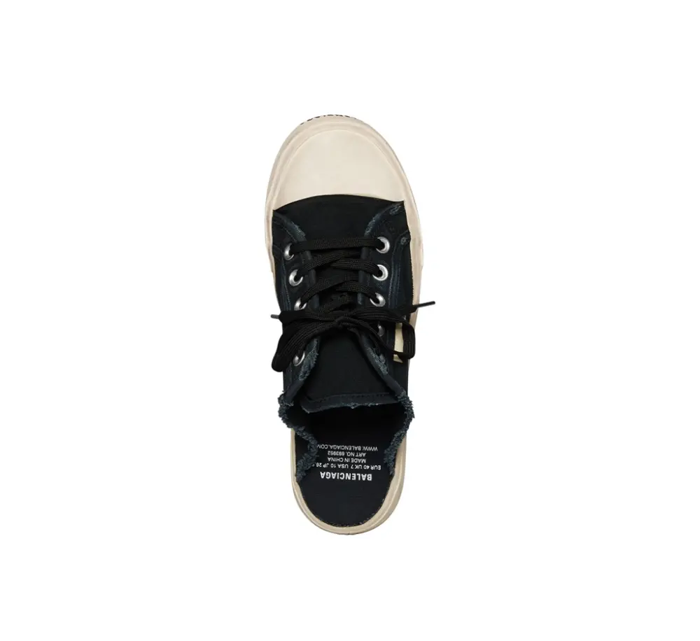 Giày Balenciaga Paris Mule 'Black' 693953W3RC31090 - Ảnh 4