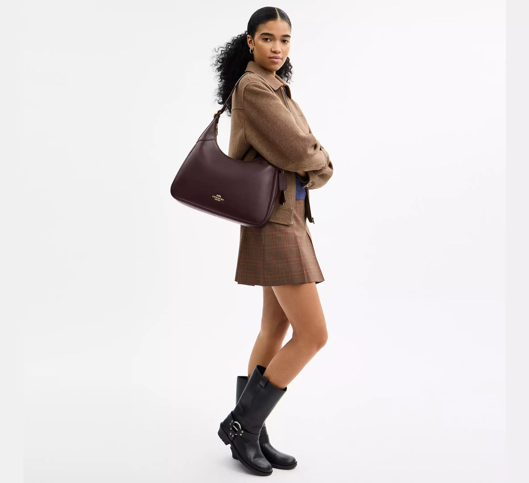 Túi Coach Ella Shoulder Bag 'Espresso' CCE48-IMXAL - Ảnh 3