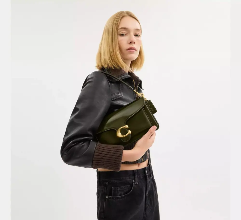 Túi Coach Tabby Shoulder Bag 26 'Olive' CW631-B4OL - Ảnh 3