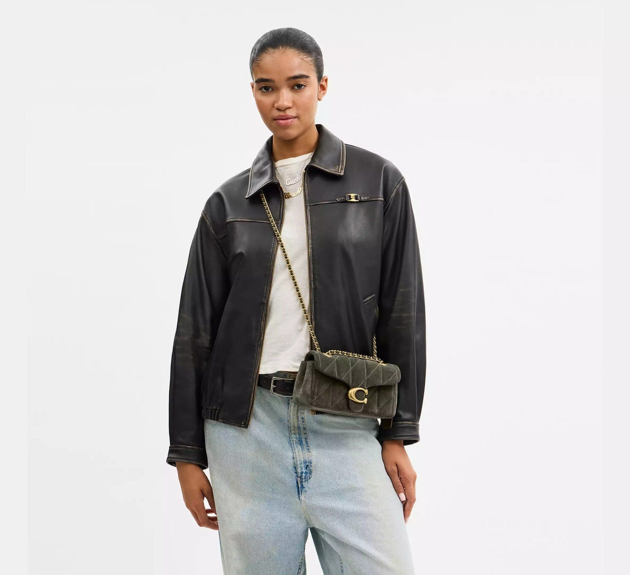 Túi Coach Tabby Shoulder Bag 20 'Olive' CW626-B4OL - Ảnh 2