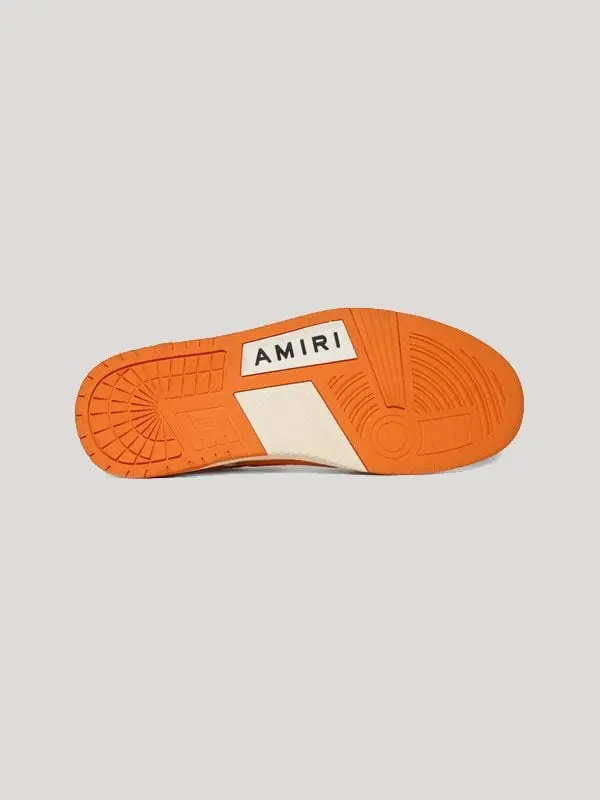Giày Amiri Skel Low-Top Sneakers 'Orange' MFS003-178 - Ảnh 4