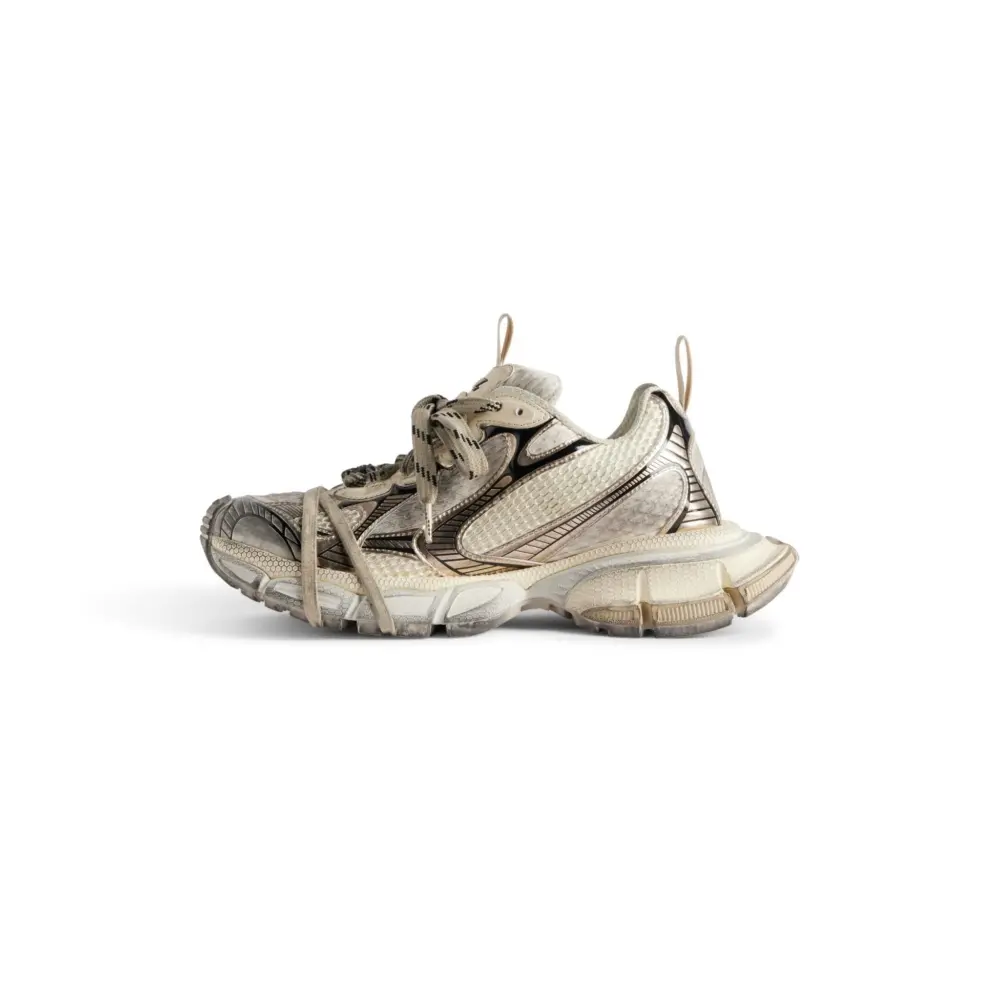 Giày Balenciaga 3XL Trainers 'Beige' 734734W3XL59110 - Ảnh 4