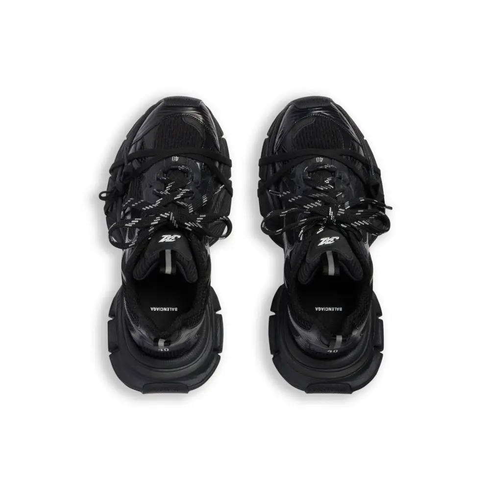 Giày Balenciaga 3XL Trainers 'Black' 734734W3XL11010 - Ảnh 4