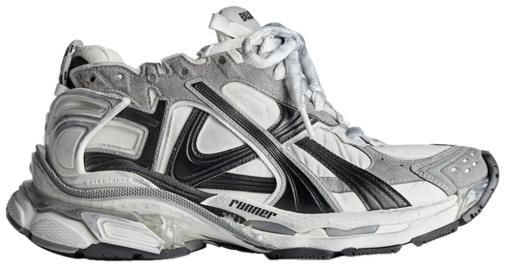Giày Balenciaga Runner Trainers 'Grey' 772774W3RNY9012