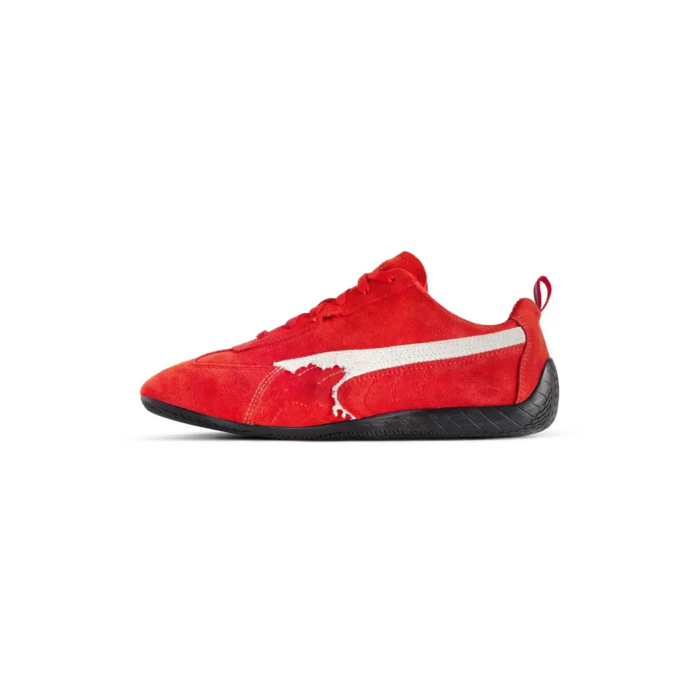 Giày Balenciaga Speedcat Suede 'Red' 847146WSDSD6910 - Ảnh 6