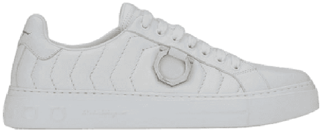 Giày Salvatore Ferragamo Gancini 'White' 020776-753818