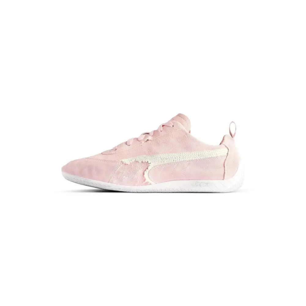 Giày Balenciaga Speedcat Suede 'Pink' 847146WSDSD5090 - Ảnh 6