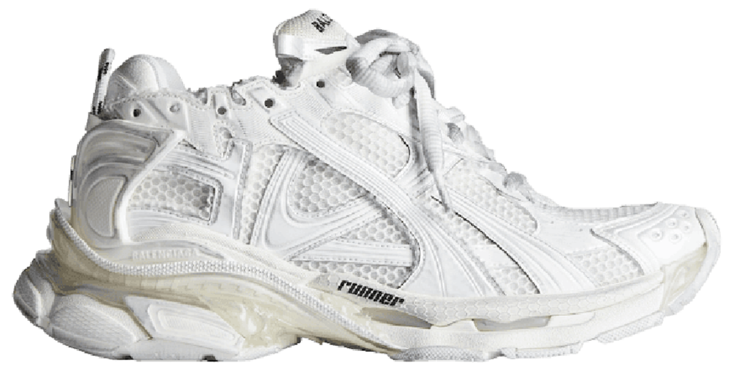 Giày Balenciaga Runner Trainers 'White' 772767W3RMU9000