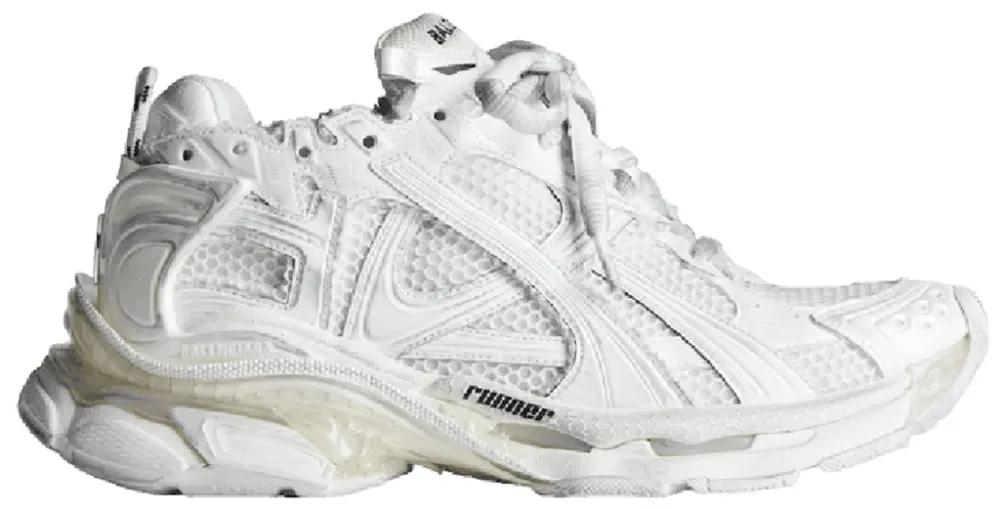 Giày Balenciaga Runner Trainers 'White' 772767W3RMU9000