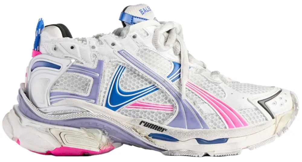 Giày Balenciaga Runner Trainers 'White' 772767W3RMU9554