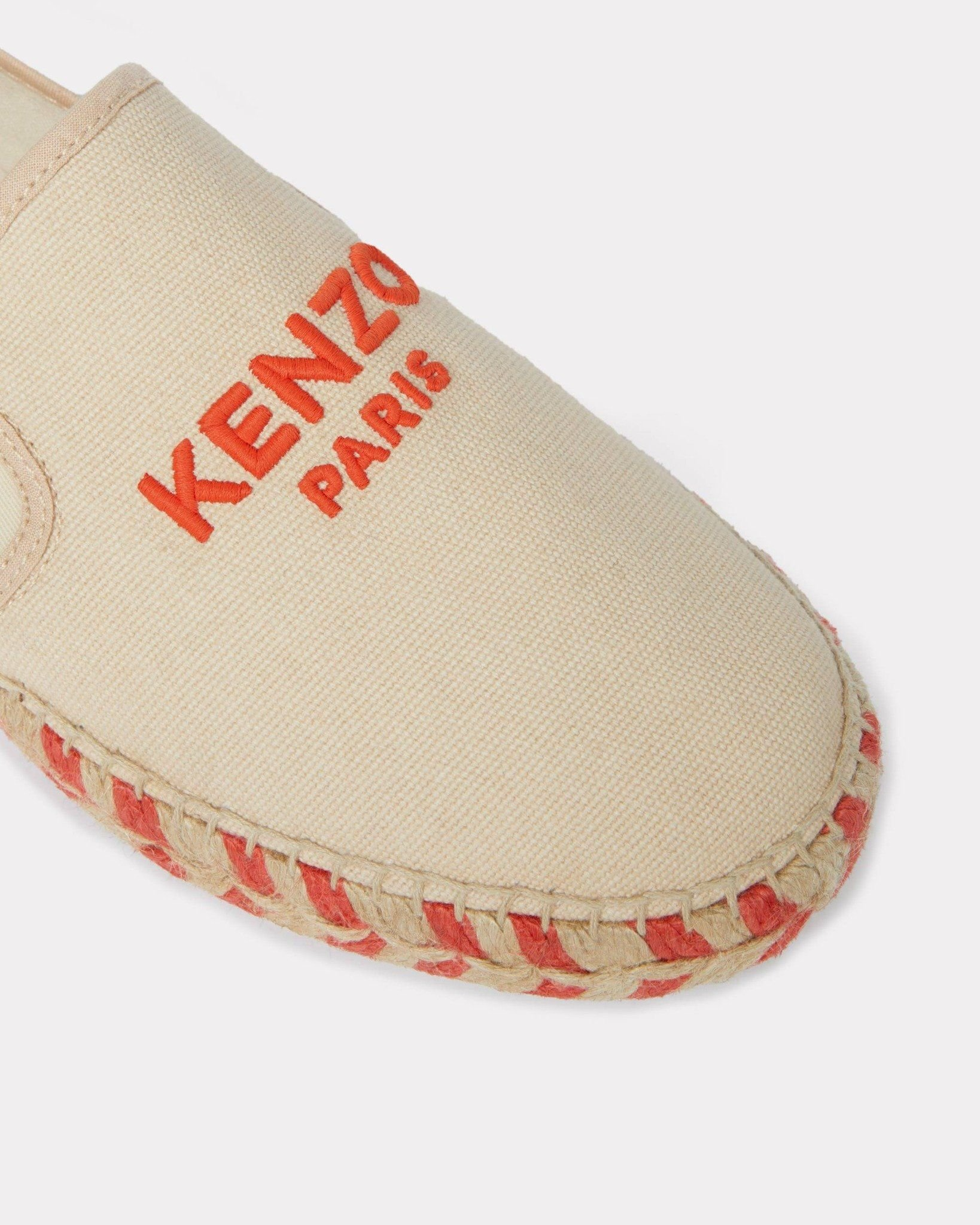 Alternative view of Giày Kenzo Canvas Espadrilles 'Cream' FF62ES052FS5-04